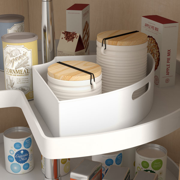 Lazy Susan Storage Bins Wayfair